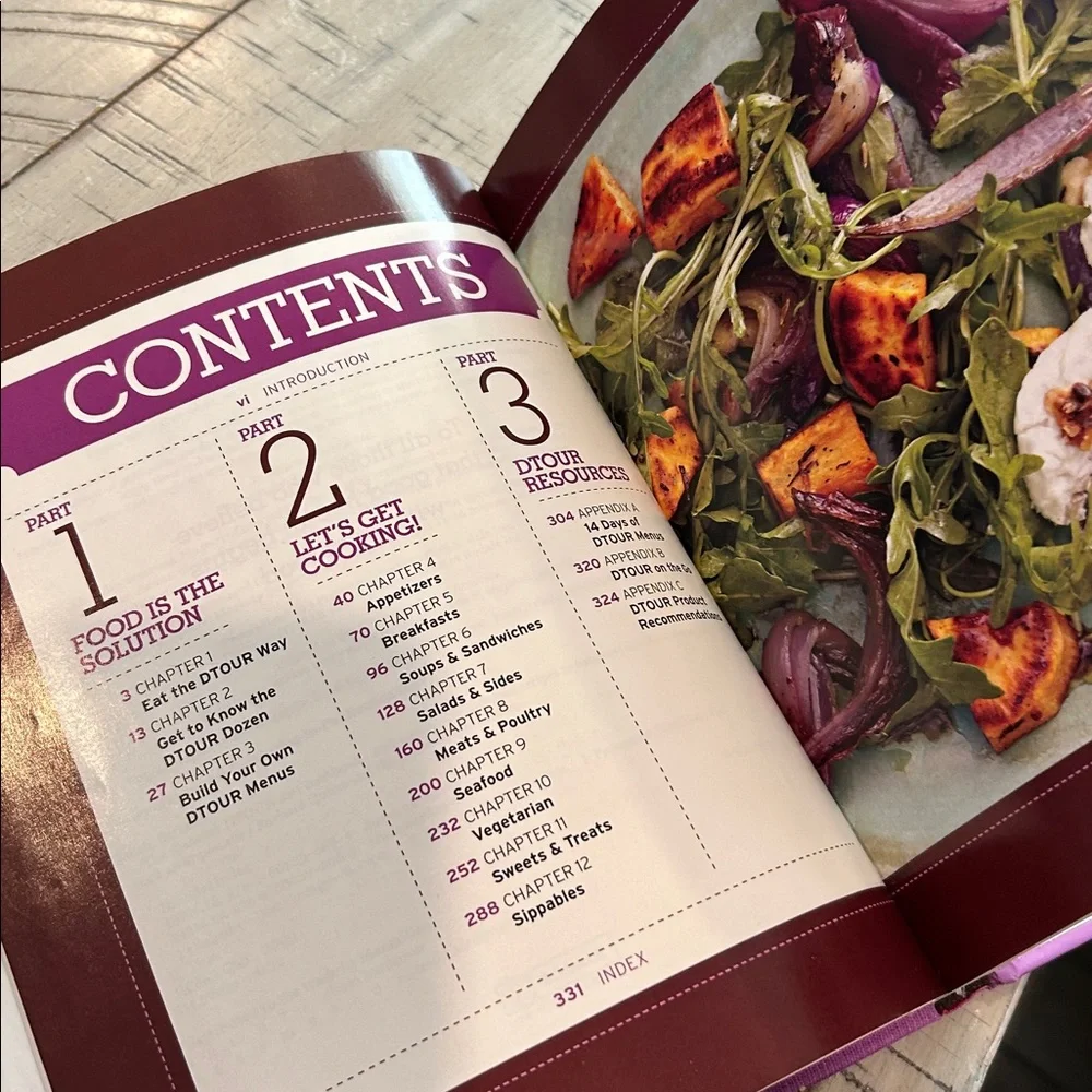 Diabetic Cookbook - The Diabetes DTour Diet Lose Weight -  Balance Blood Sugar